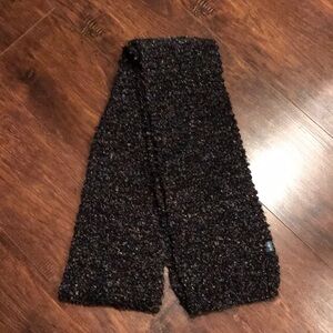 REI Scarf - Black with Shiny Multi Colors